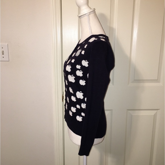 Unknown Brand Apple Cardigan With Rhinestones - Picture 7 of 8